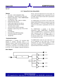 Datasheet ASM5I23S04A-2-08-SR manufacturer Alliance